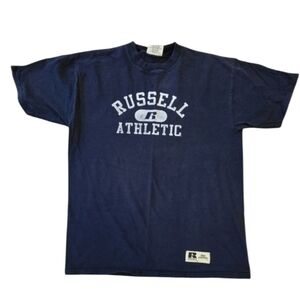 Russell Athletic Navy Blue T-Shirt, M